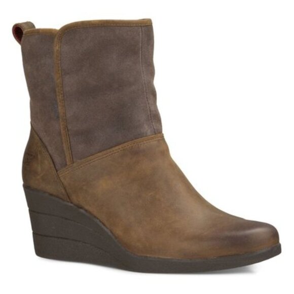 UGG Shoes - UGG Brown Wedge Winter Boots